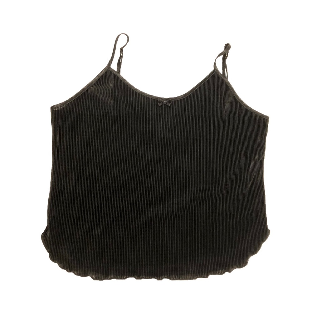 Black Ribbed Cami